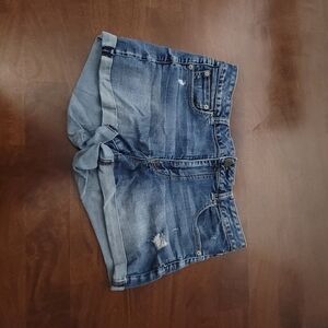 American eagle Denim Blue Women's Shorts